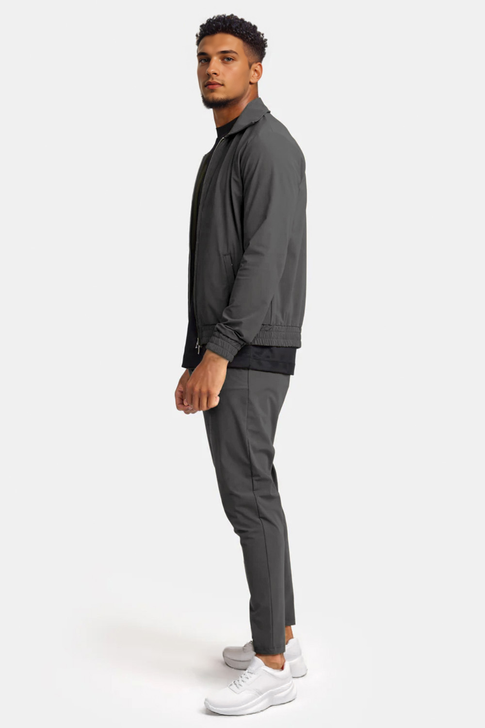 Men's Casual Set - Dark Grey