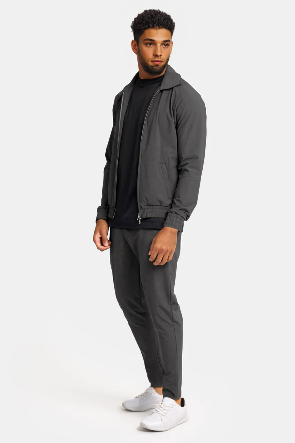 Men's Casual Set - Dark Grey