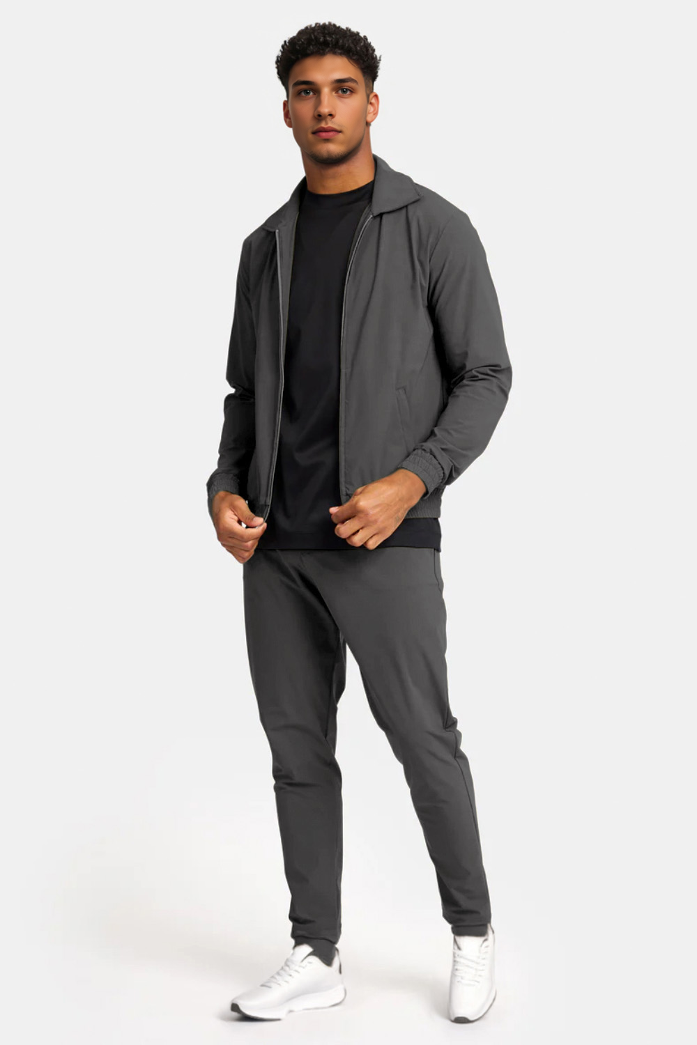 Men's Casual Set - Dark Grey