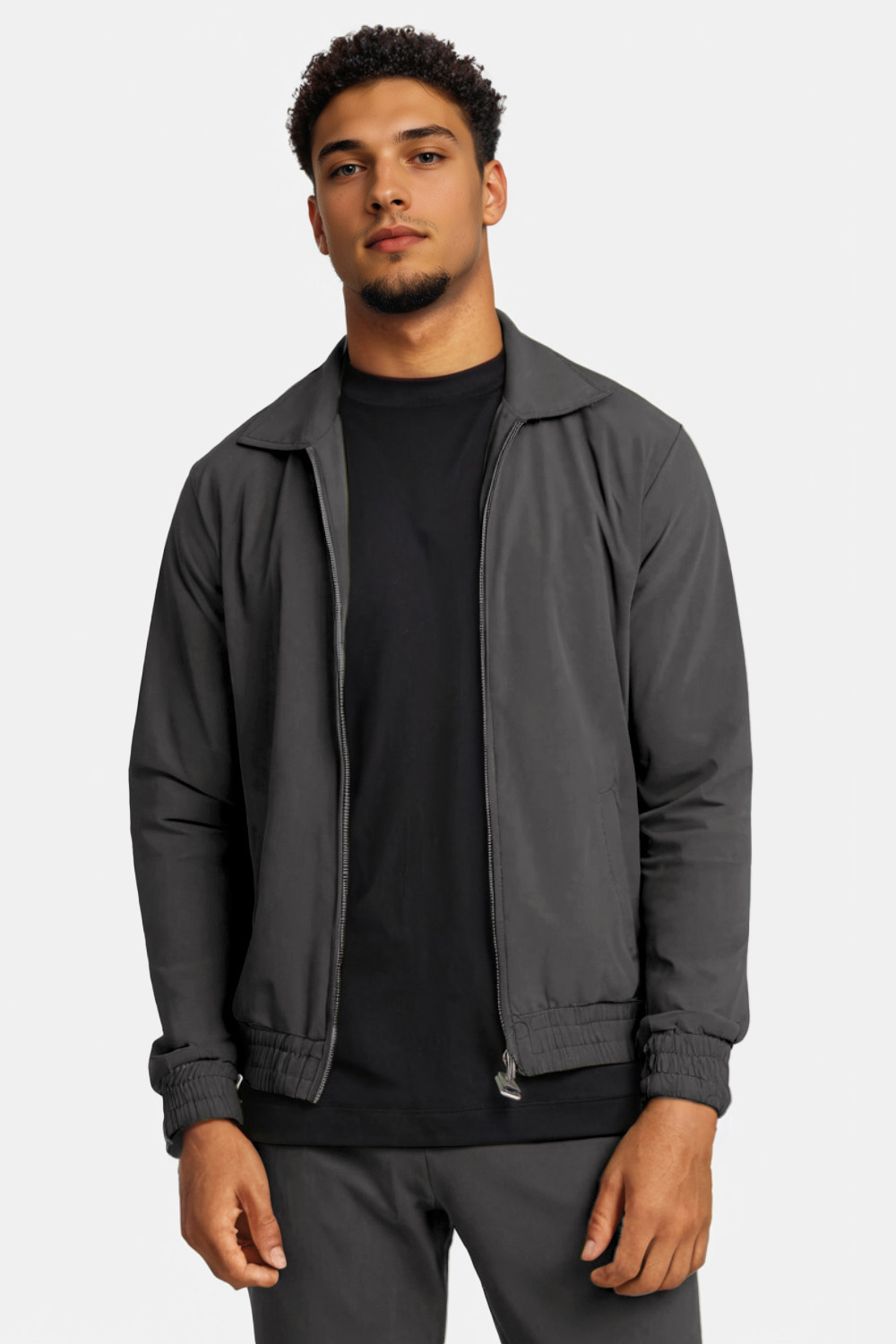 Men's Casual Set - Dark Grey
