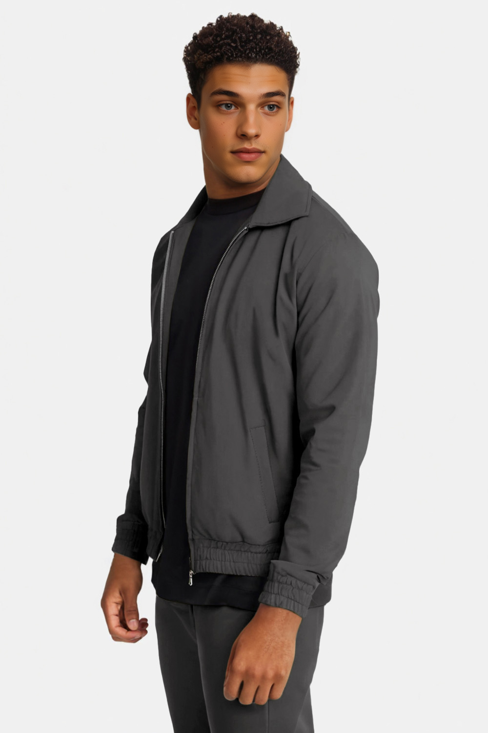 Men's Casual Set - Dark Grey