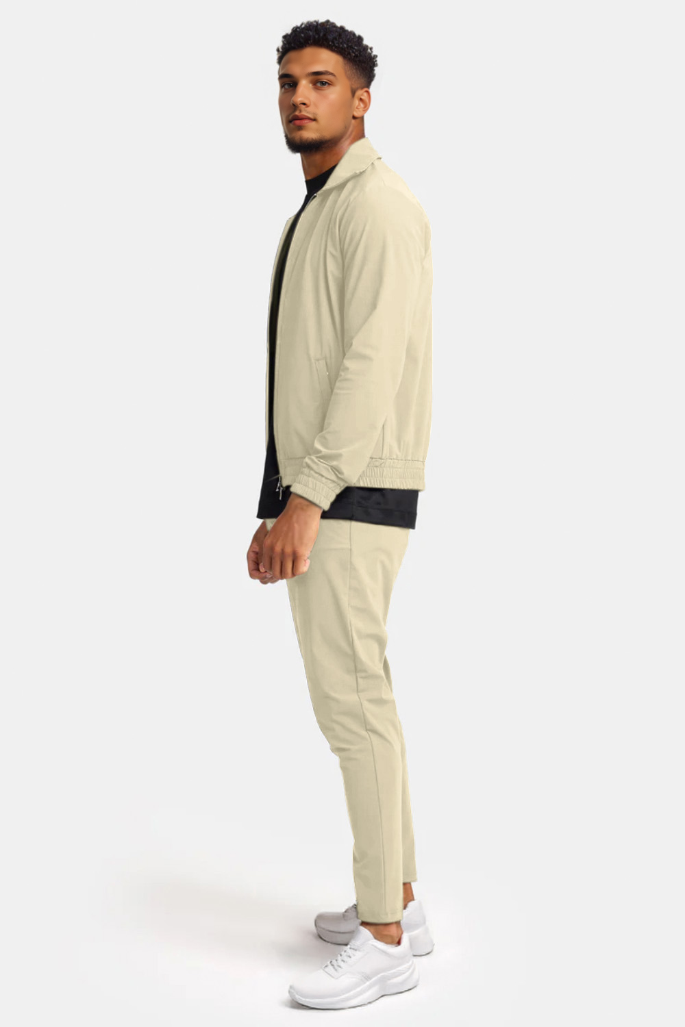 Men's Casual Set - Beige