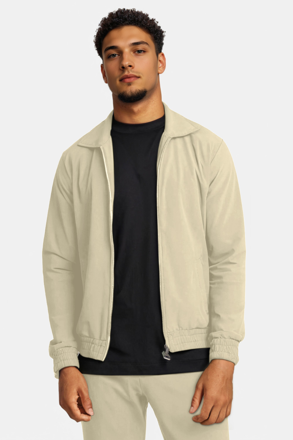 Men's Casual Set - Beige