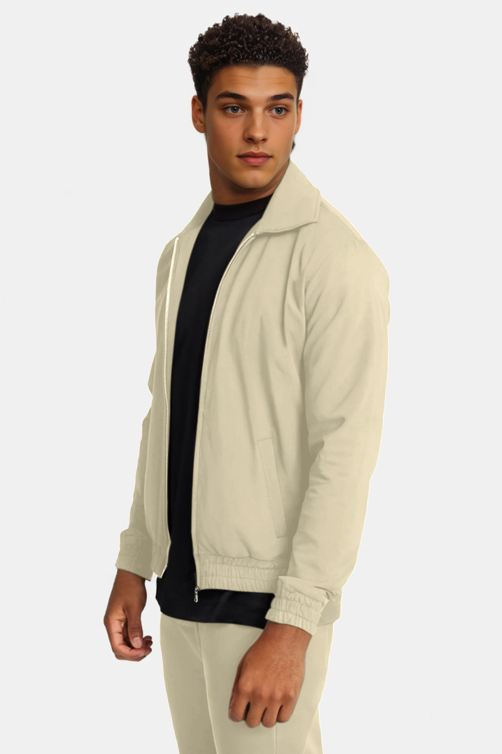 Men's Casual Set - Beige